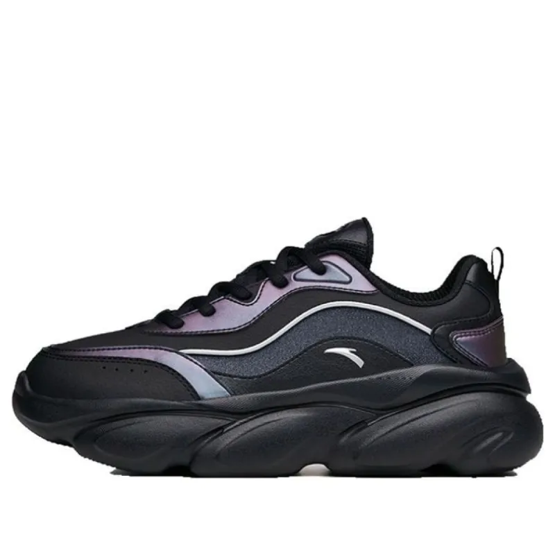 (WMNS) ANTA Life Series Casual Sports Shoes 'Black Metallic Purple' 922048894-14 sold by KicksCrew