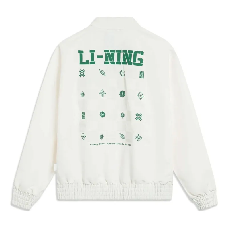 Li-Ning Chinese Culture Jacket 'Cream White Green' AJDT361-1 sold by KicksCrew