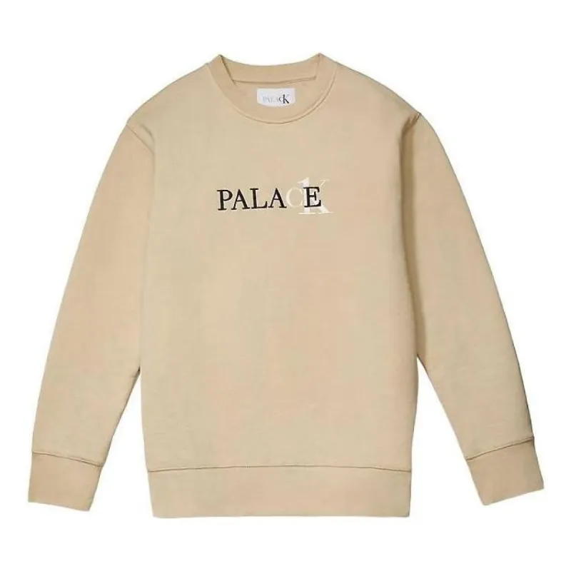 Palace X Calvin Klein Sweater 'Beige' 21663140-100 sold by KicksCrew
