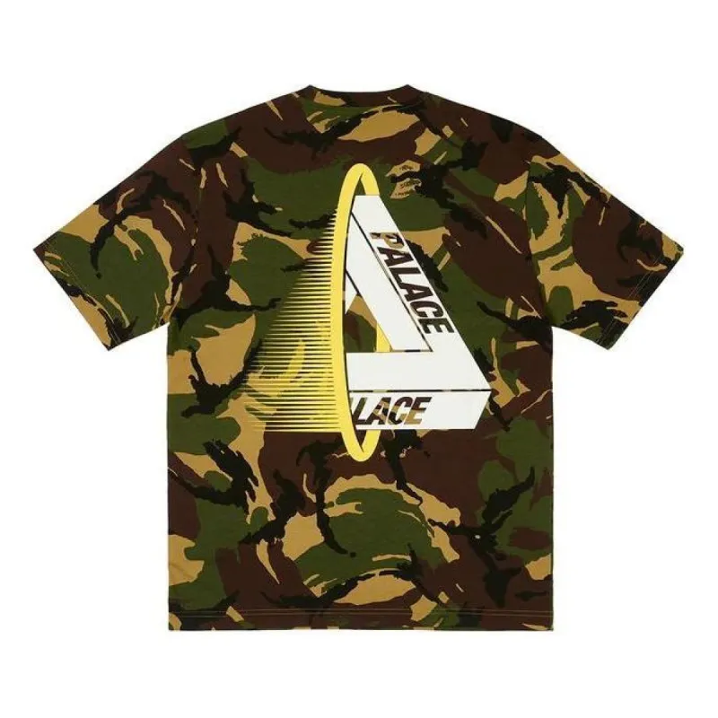 Palace Jungle Camo Tri-Ferg T-Shirt 'White' P24TS118 | Parallel