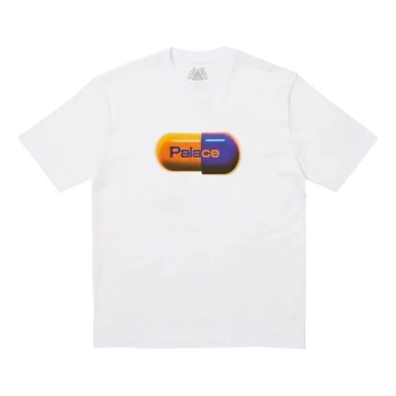 Palace Fw23 Pharmacy T-shirt 'White' P25TS062 sold by KicksCrew