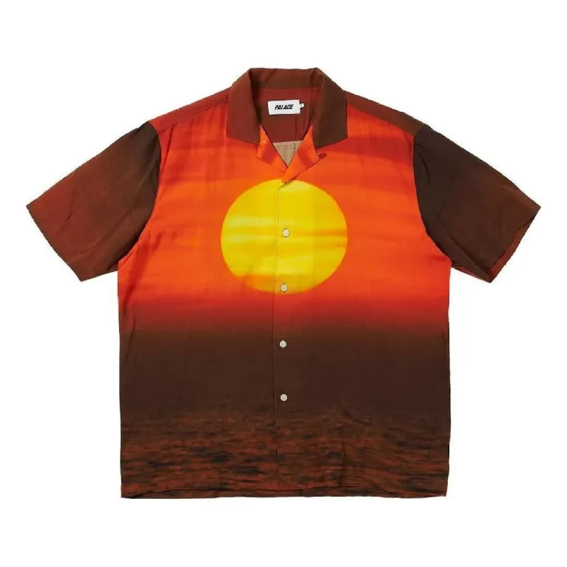 Palace Ultimate Chill Shirt 'Tiger Orange' P24SHT024 sold by KicksCrew