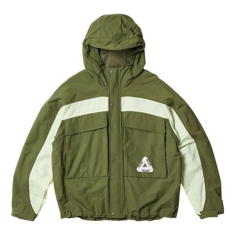 Palace Gone Fishing Jacket 'Olive' P24JK033 sold by KicksCrew