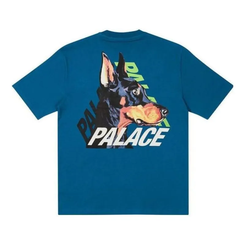 Palace P-3-K-9 T-Shirt 'Blue' P22TS168 sold by KicksCrew