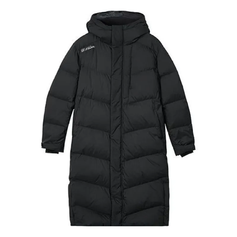 Skechers Casual Long Down Jacket 'Black' L423M140-03B6 sold by KicksCrew