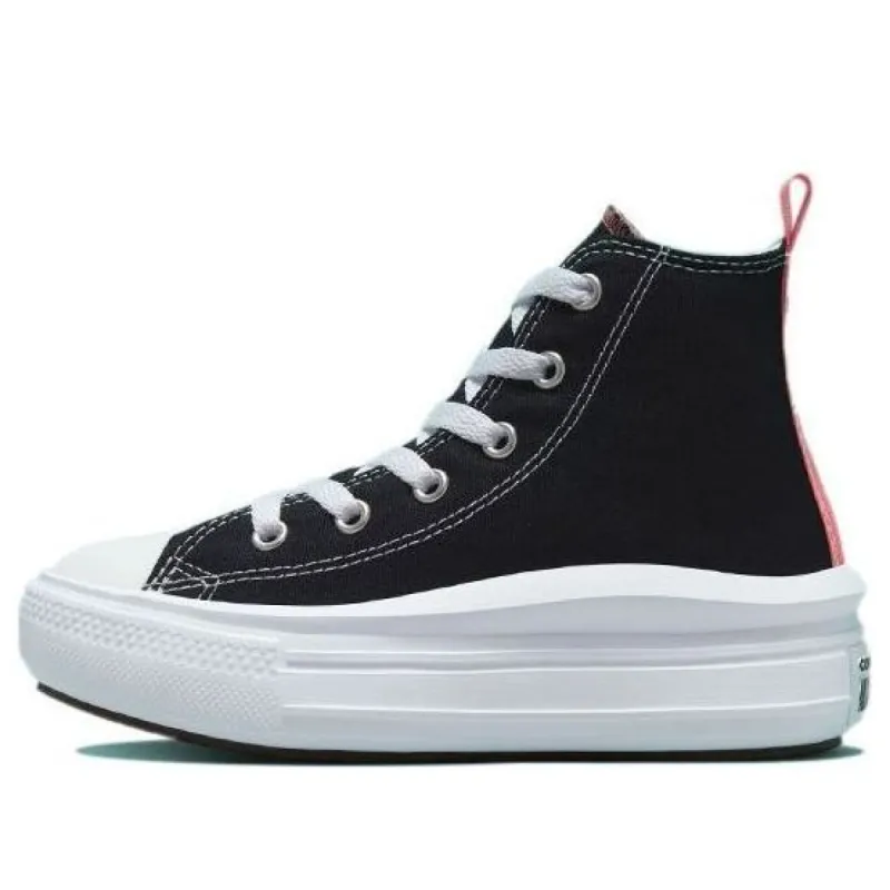 (PS) Converse Chuck Taylor All Star Move Platform High 'Black Pink Salt' 371527F sold by KicksCrew