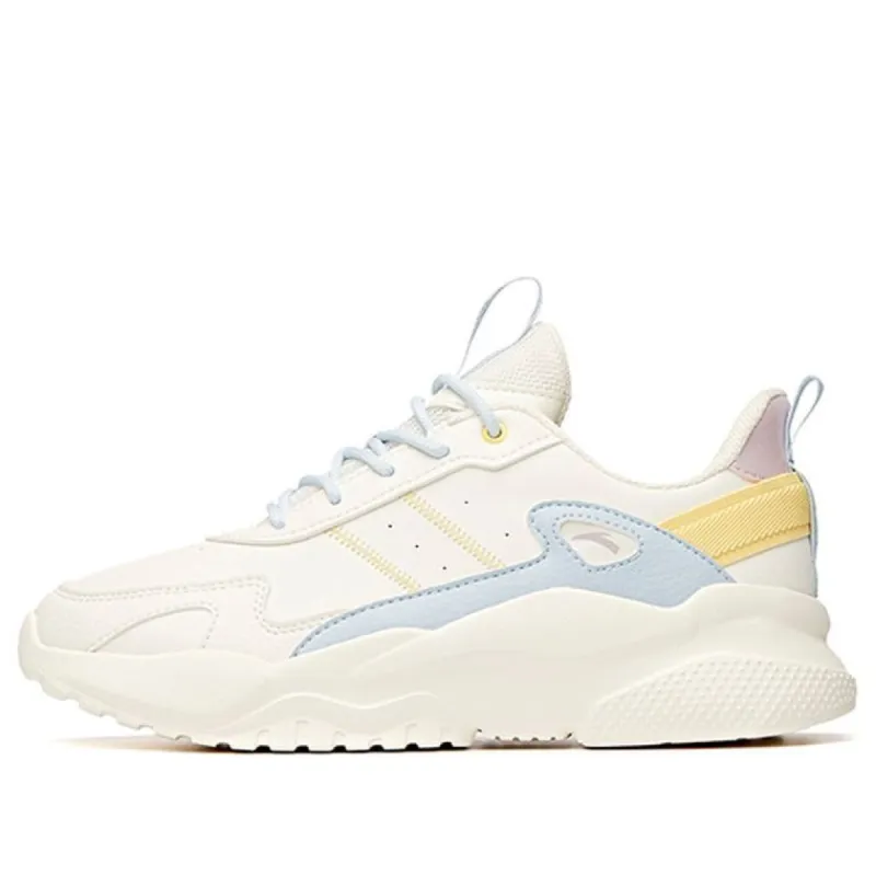 (WMNS) ANTA Running Shoes 'White Blue Yellow' 922048823-3 sold by KicksCrew