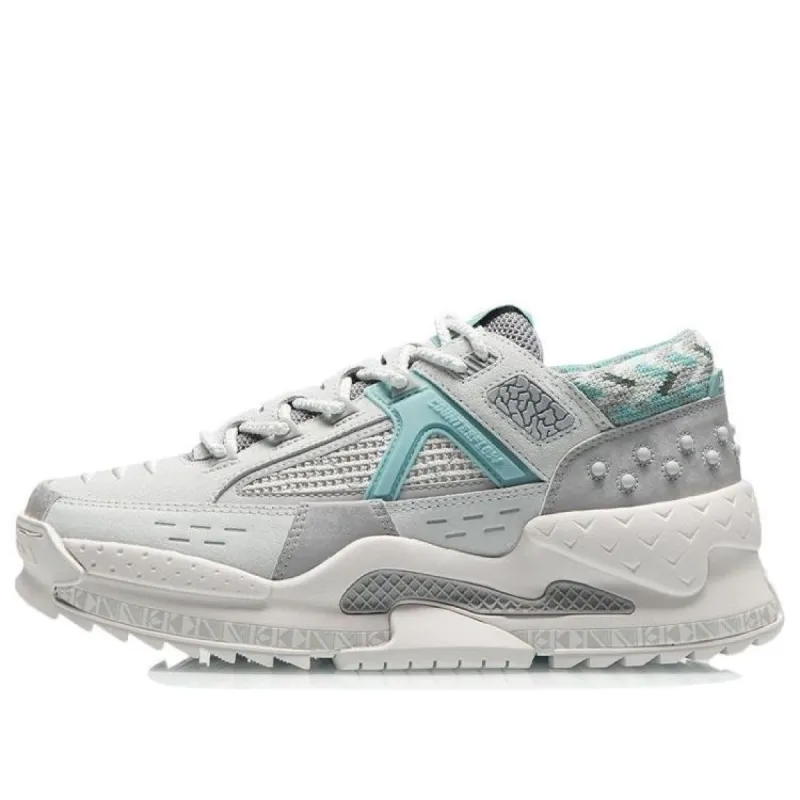 Li-Ning Counterflow Alien Peace 'Grey Green' AGLR167-1 sold by KicksCrew