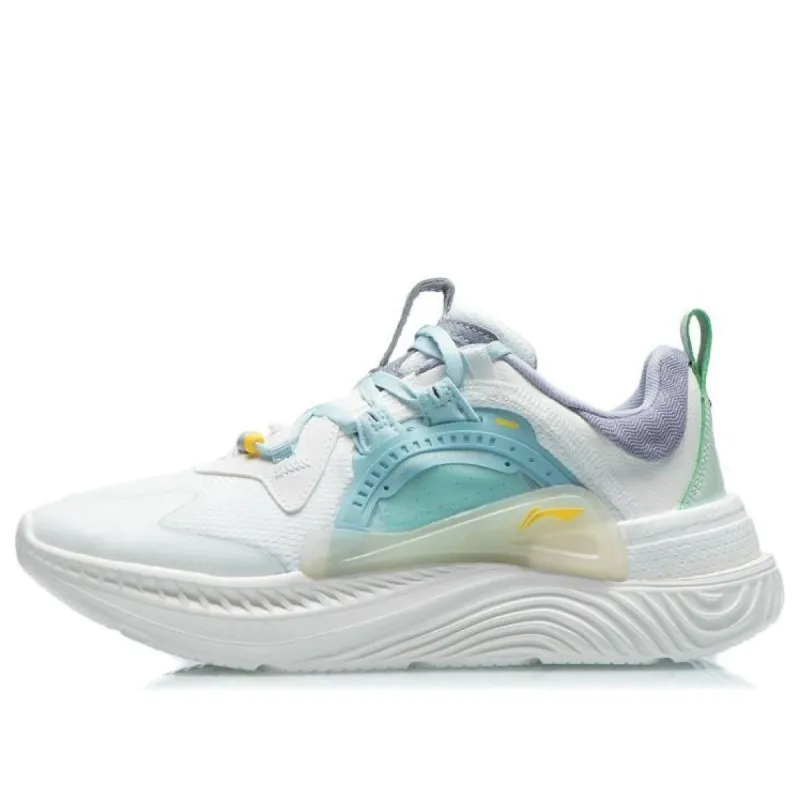 (WMNS) Li-Ning Spark 'White Blue Purple' AGLR092-4 sold by KicksCrew