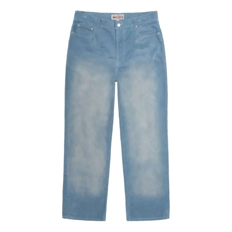 パンツ stussyBIG OL' JEAN SPRAY DYE - BLUE / 30 30 Stussy Big OL Jean Spray Dye 