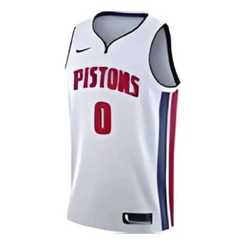 Nike x NBA Detroit Pistons Jerseys 'Andre Drummond 0' 864415-100 sold by KicksCrew