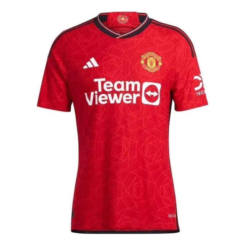 adidas Manchester United 23/24 Home Authentic Jersey 'Red' IN3520 sold by KicksCrew