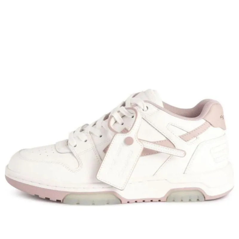 (WMNS) Off-White Out Of Office "Ooo" low-top Sneakers 'Pink White' OWIA259C99LEA0050130 sold by KicksCrew
