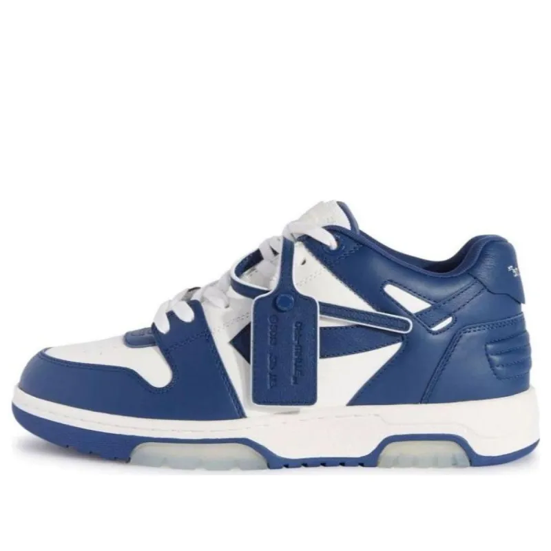 Off-White Out Of Office "Ooo" Sneakers 'Navy White' OMIA189C99LEA0070142 sold by KicksCrew