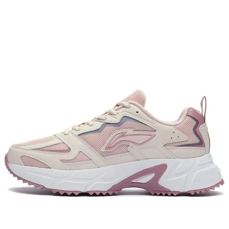 (WMNS) Li-Ning Running Shoes 'Rose Pink White' ARLQ004-6 sold by KicksCrew