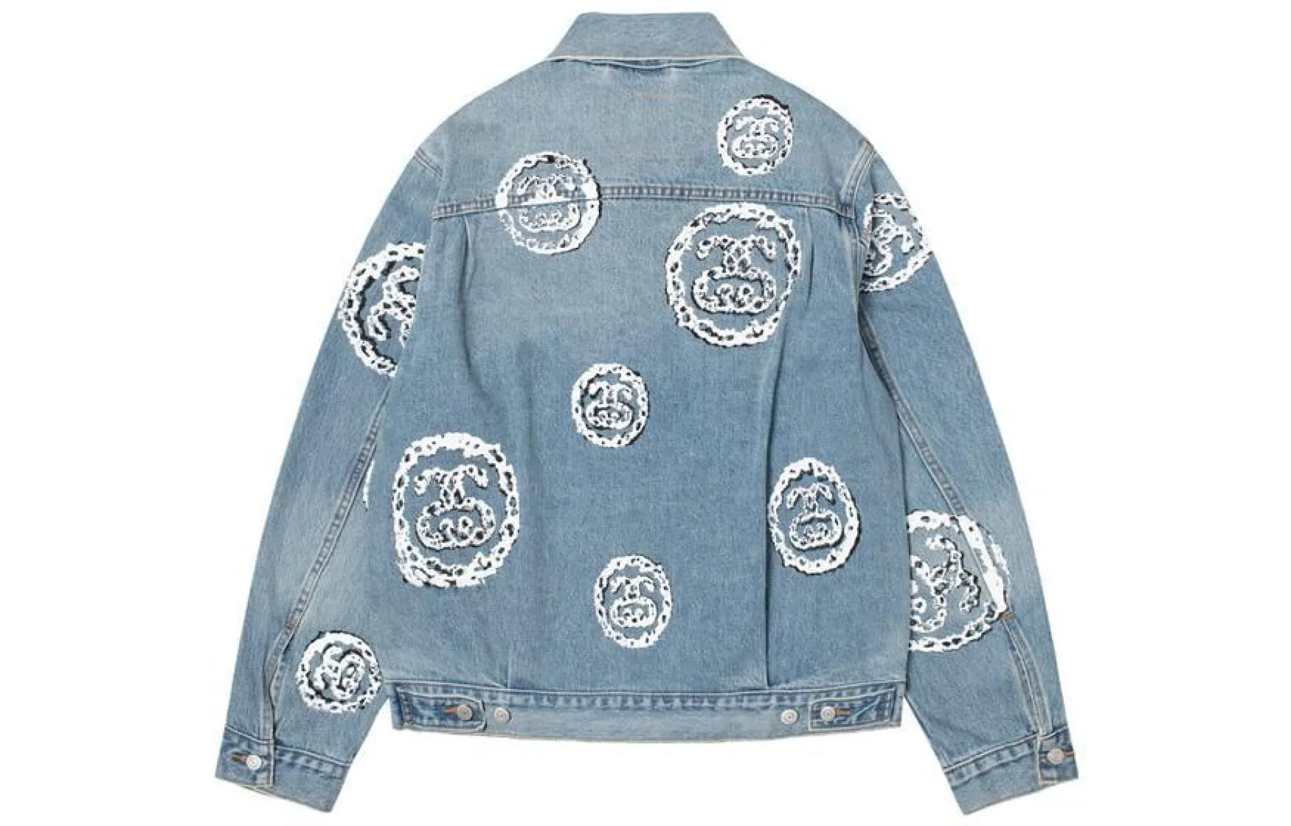 Stussy x Denim Tears Type 2 Jacket 'Light Indigo' 80208168 | Parallel