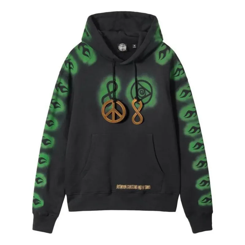 Stussy x Dries Van Noten Embroidered Hoodie 'Black' 318044 made by Stussy