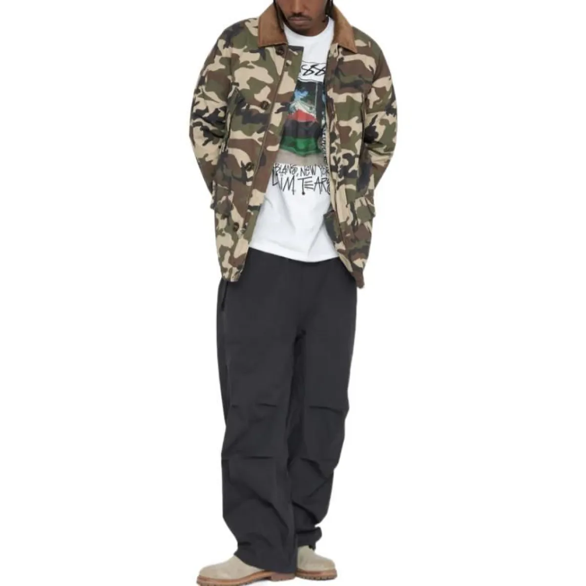 Stüssy Ripstop Camouflage Army Jacket Denim Tears x Stussy Ripstop Camouflage Army Jacket Camouflage