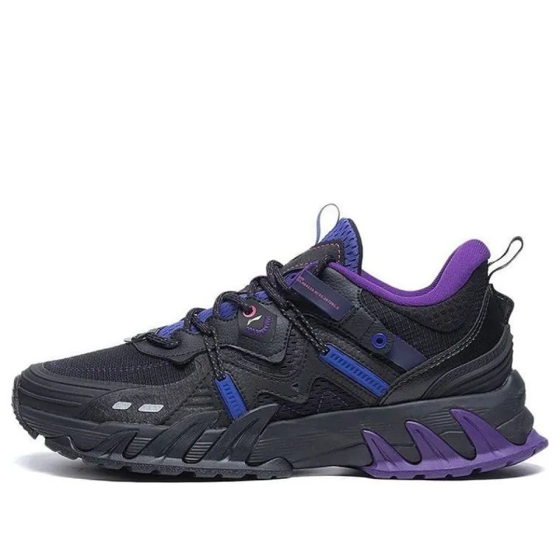 Li-Ning Carefree Walk V2 'Black Blue Purple' ARDS009-4 sold by KicksCrew