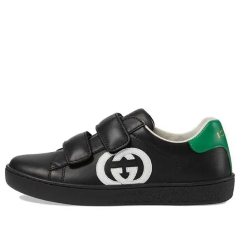 (GS) Gucci GG Ace Sneakers 'Black' 647073-BOQB0-1061 sold by KicksCrew