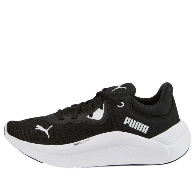 (WMNS) Puma Softride Pro 'Black White' 377045-01 sold by KicksCrew