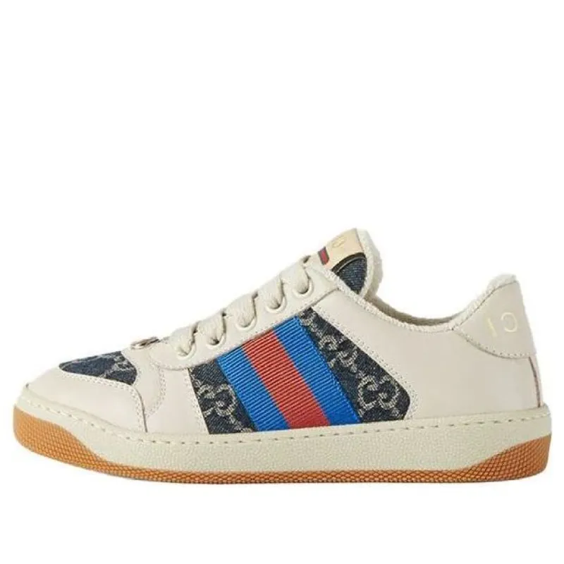 (PS) Gucci Screener GG Sneaker 'White Blue' 626620-22V40-4663 sold by KicksCrew