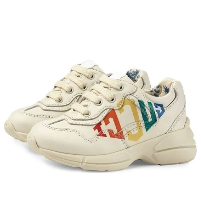 (GS) Gucci Gucci Print Rhyton Sneaker 'White' 612996-DRW00-9022 sold by KicksCrew