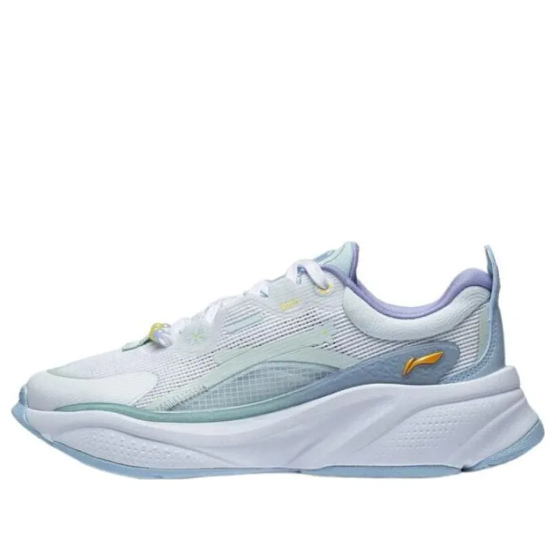 (WMNS) Li-Ning Floating Cloud 'White Ice Blue' AGLT052-4 sold by KicksCrew