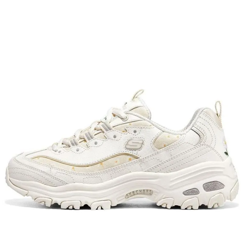 (WMNS) Skechers D'lites 1.0 Sneakers 'White' 896180-OFWT sold by KicksCrew