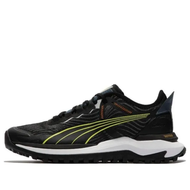 Puma Voyage Nitro 2 'Black Light Lime' 376919-04 sold by KicksCrew