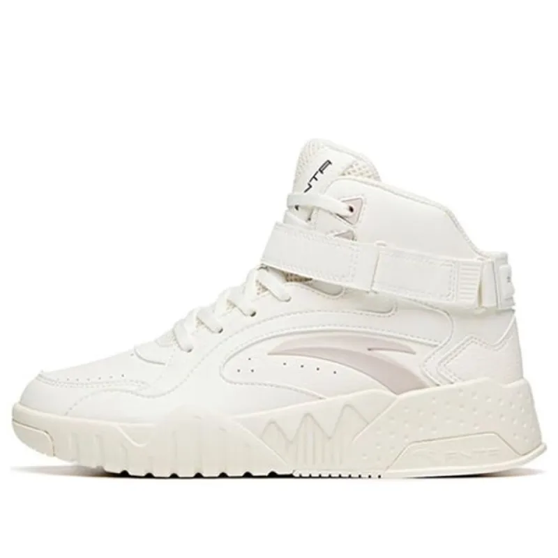 (WMNS) ANTA High-Top Sneakers 'White Pink' 922048011-4 sold by KicksCrew