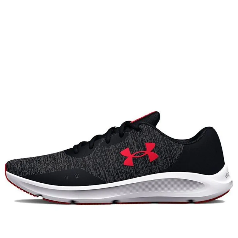 Under Armour Charged Pursuit 3 'Black Radio Red' 3025945-002 sold by KicksCrew