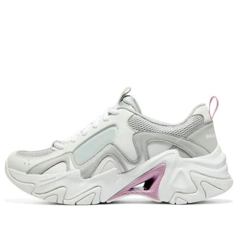 (WMNS) Skechers Stamina V3 'White Grey' 896151-WMLT sold by KicksCrew