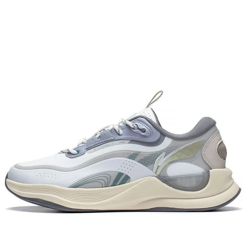 Li-Ning Yunji 'Grey Cream White' AGLS107-2 sold by KicksCrew