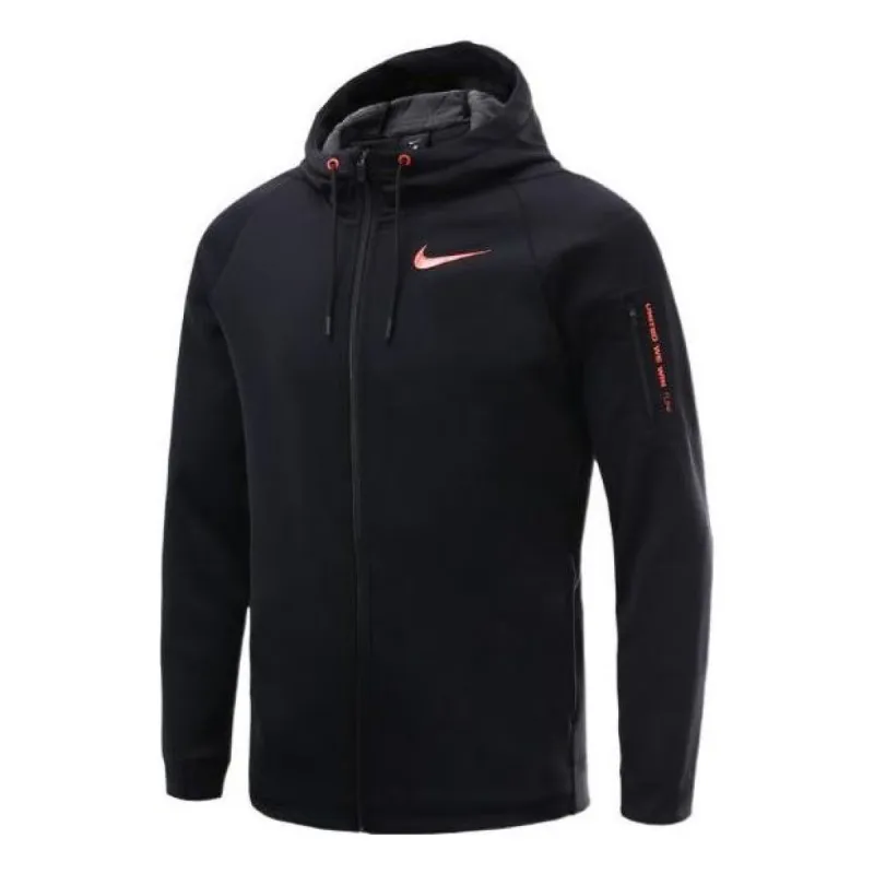 Nike Therma-FIT Full-Zip Fitness Top 'Black' BV6012-010 sold by KicksCrew