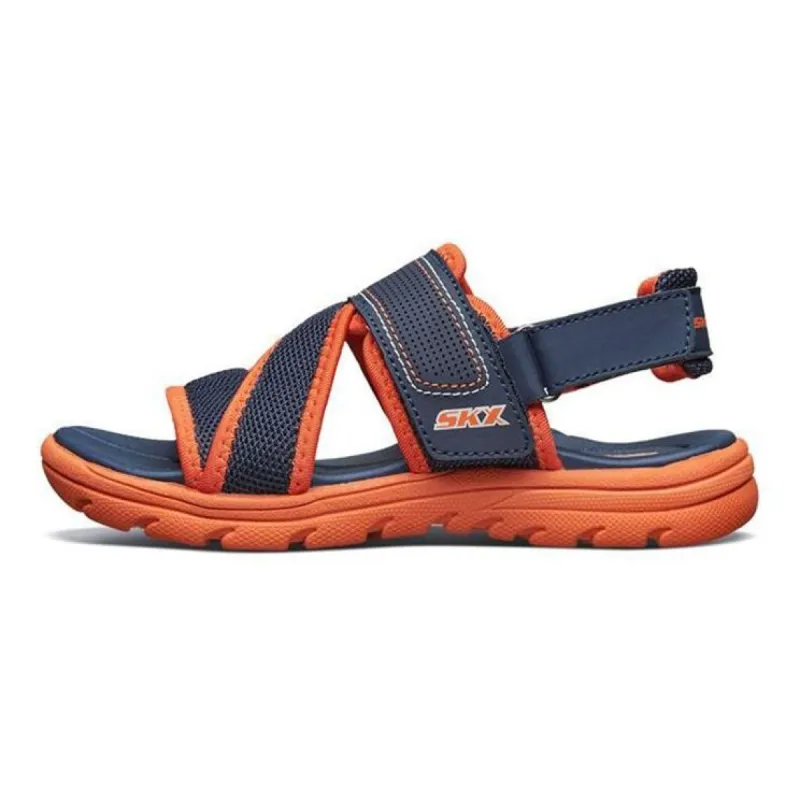 (GS) Skechers Supreme 'Grey Orange' 92222L-NVOR sold by KicksCrew