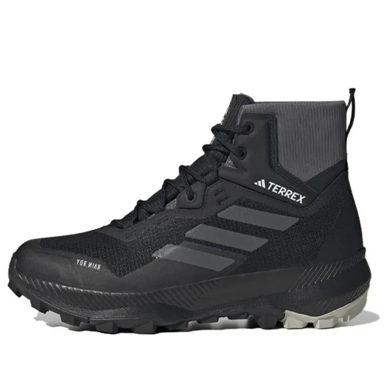 (WMNS) adidas Terrex WMN Mid Rain.RDY 'Black Grey' HQ3556 sold by KicksCrew