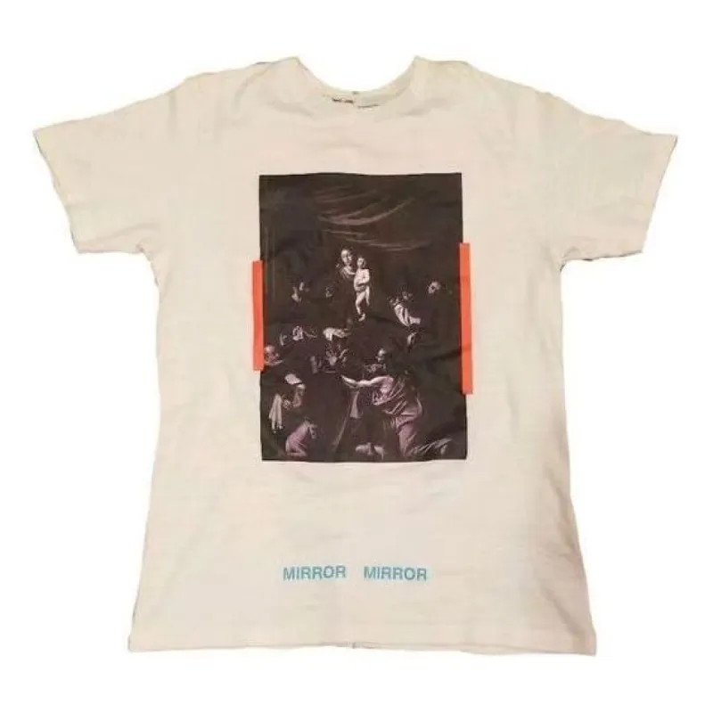 Off-White x MCA Figures of Speech Caravaggio T-Shirt 'White' OMAA002G190010160188 sold by KicksCrew