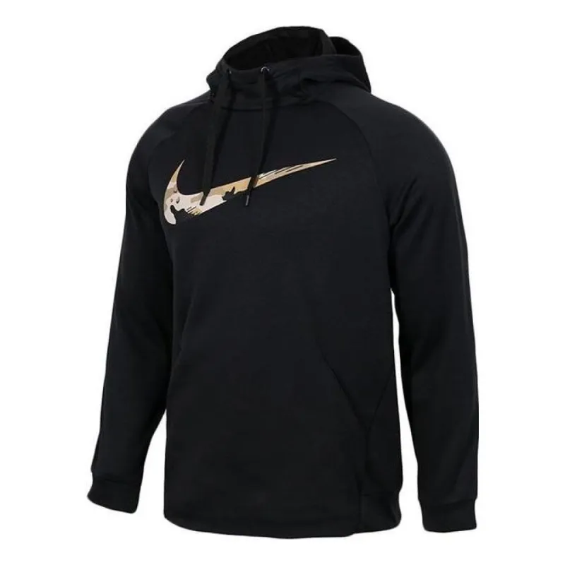 Nike Therma Camo Logo Hoodie 'Black' AR3114-010 sold by KicksCrew