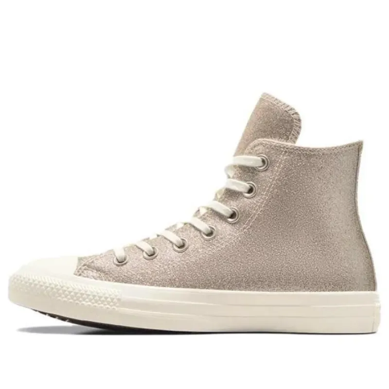 (WMNS) Converse Chuck Taylor All Star Glitter High Top 'Light Gold' A07950C sold by KicksCrew