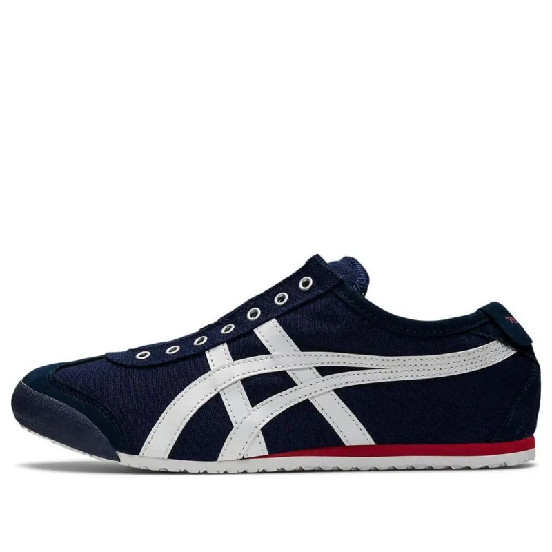 Onitsuka Tiger Mexico 66 Slip-On 'Navy Red' 1183A360-401 sold by KicksCrew