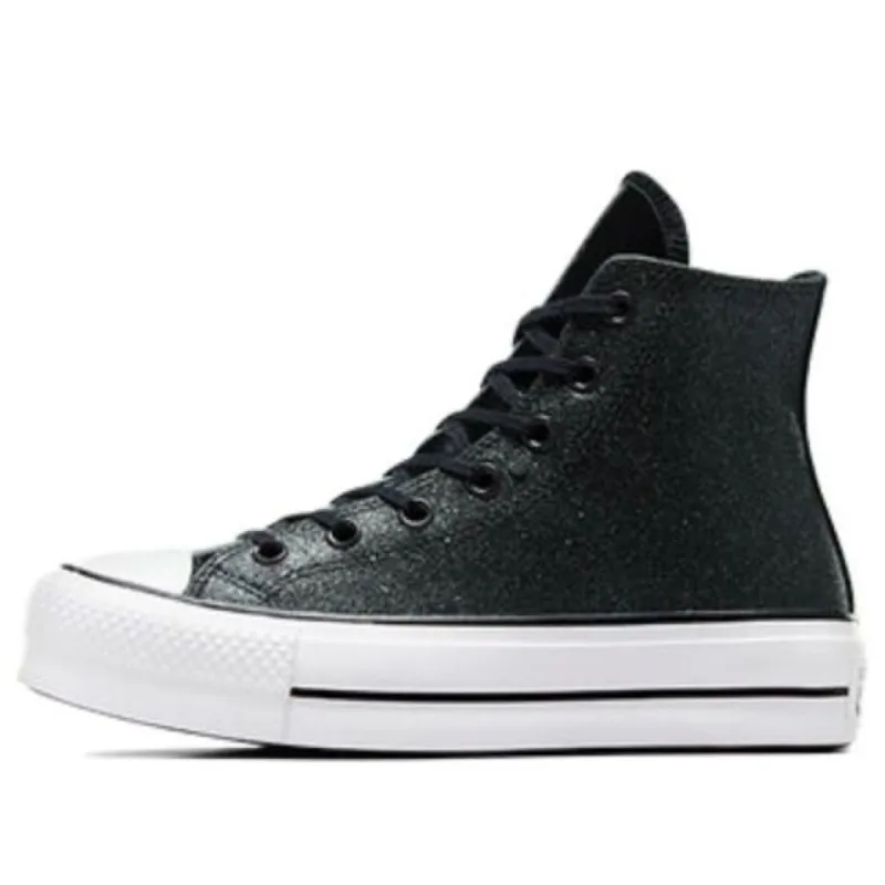 (WMNS) Converse Chuck Taylor All Star Lift Platform 'Sparkly Black' A05436C sold by KicksCrew