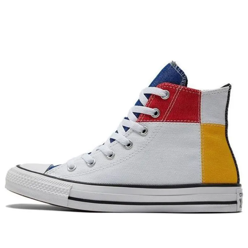 (GS) Converse Chuck Taylor All Star High 'White Green Red Yellow' A03582C sold by KicksCrew
