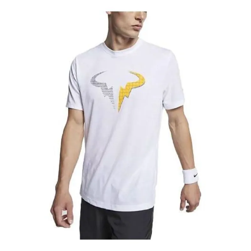 Nike Court Dri-FIT Rafa T-Shirt 'White' AO1137-100 sold by KicksCrew