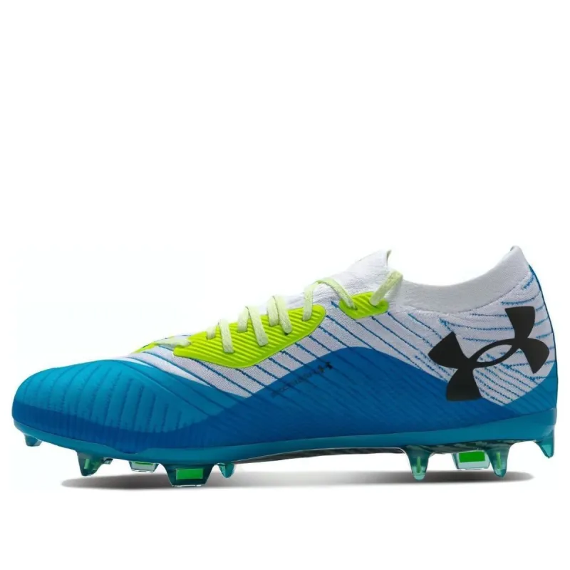 Under Armour UA Shadow Elite 2 FG Football Boots 'Blue White Green' 3027239-103 sold by KicksCrew