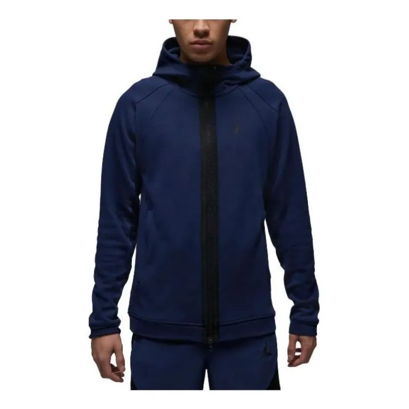 Air Jordan Dri-FIT Sport Air Fleece Full-Zip Hoodie 'Midnight Navy' DV9783-410 sold by KicksCrew