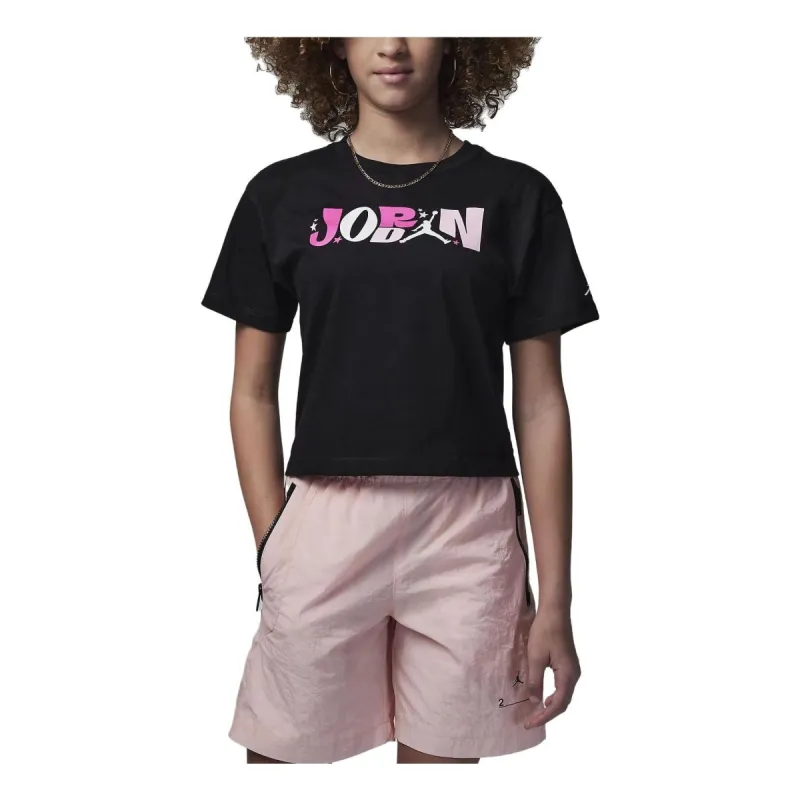 (GS) Air Jordan All Star T-Shirt 'Black' 45C604-023 sold by KicksCrew