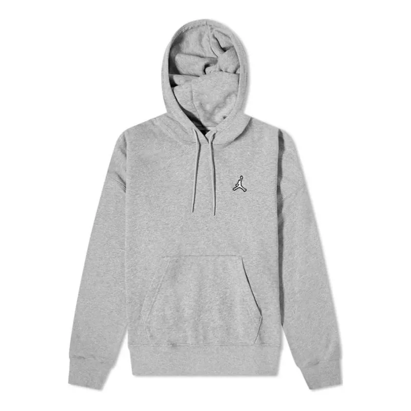 (WMNS) Air Jordan Fleece Hoodie 'Grey' DN4570-063 sold by KicksCrew