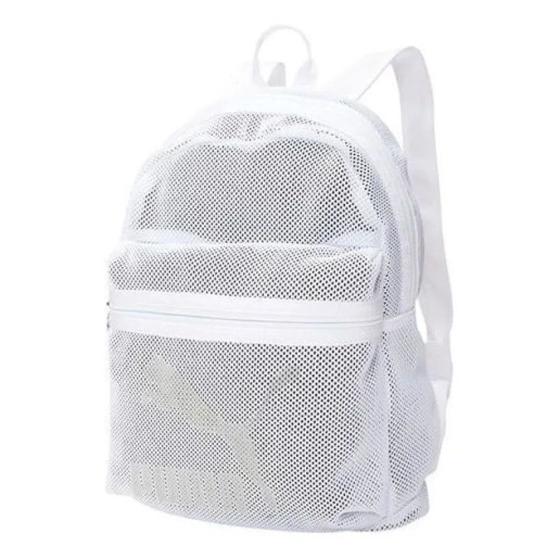 (WMNS) Puma Originals Mesh Backpack 'White' 075425-03 sold by KicksCrew