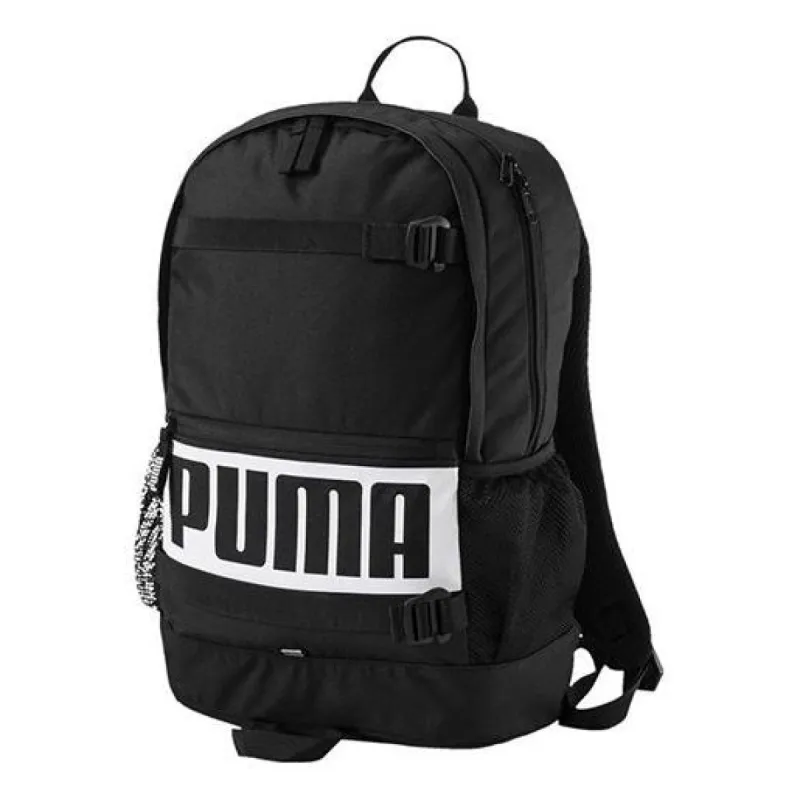 Puma Deck Backpack 'Black White' 074706-01 sold by KicksCrew